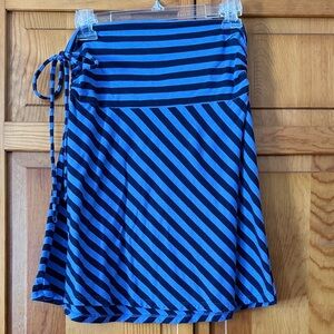 Patagonia Blue Striped Skirt